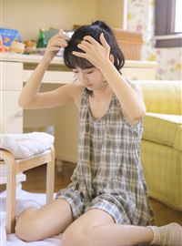 Pure little sister apricot eye ying ying skin white sweet girl personal photo(9)